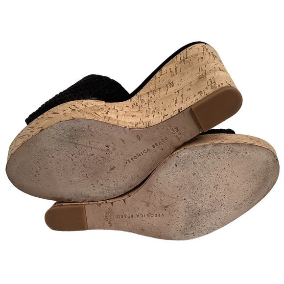 Black Wedge Sandals - Picture 10 of 10